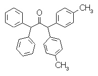 Diphenylditolylacetone